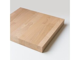 SOLID WOOD PANELS LIGHT STEAMED BEECH A/B 38mm 3000x650
